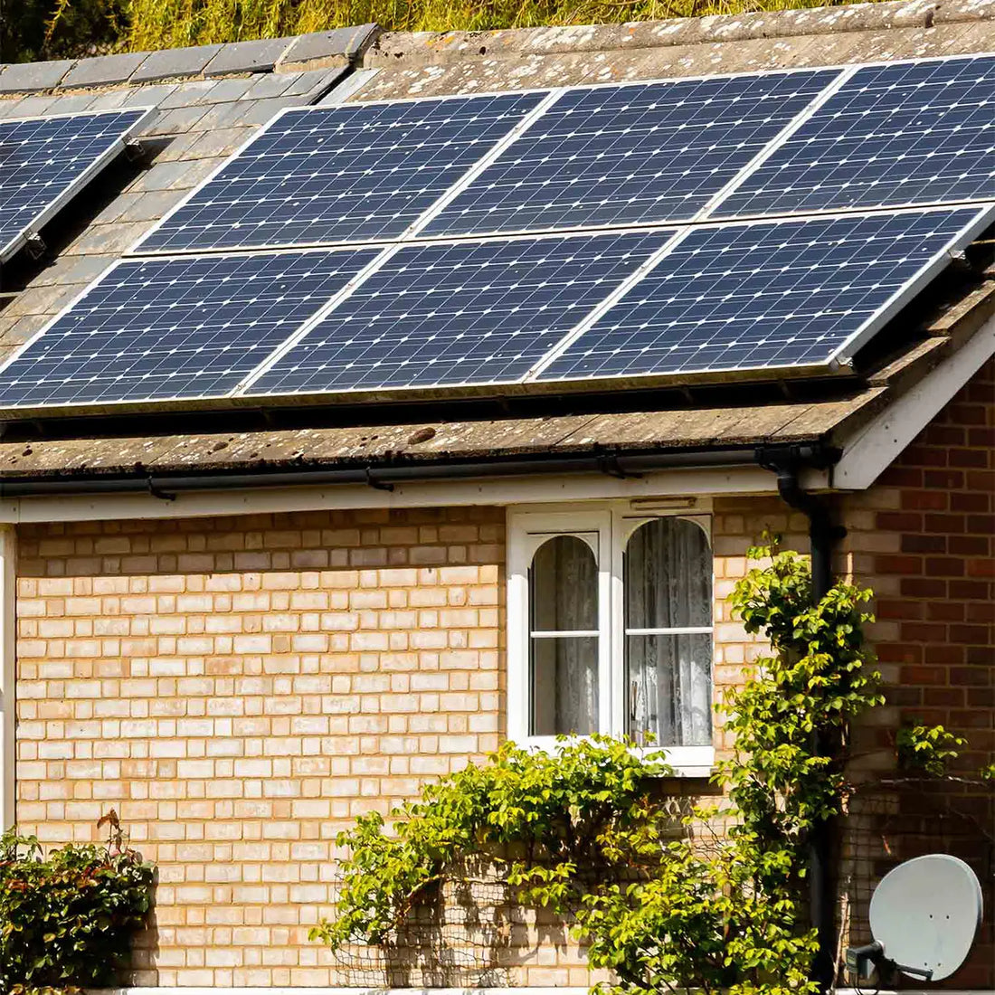 Solar Panels on house roof